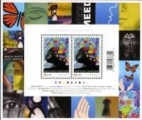 (№2011-148) Блок марок Канада 2011 год "Психическое Здоровье", Гашеный